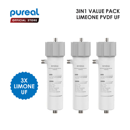 LIMONE PVDF Ultrafitration Water Purifier with Pureal Hybrid Home