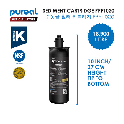 Pureal Hybrid Home PPU1020K UnderSink Water Filter 38,000L, Food Preparation, Boiler, Coffee